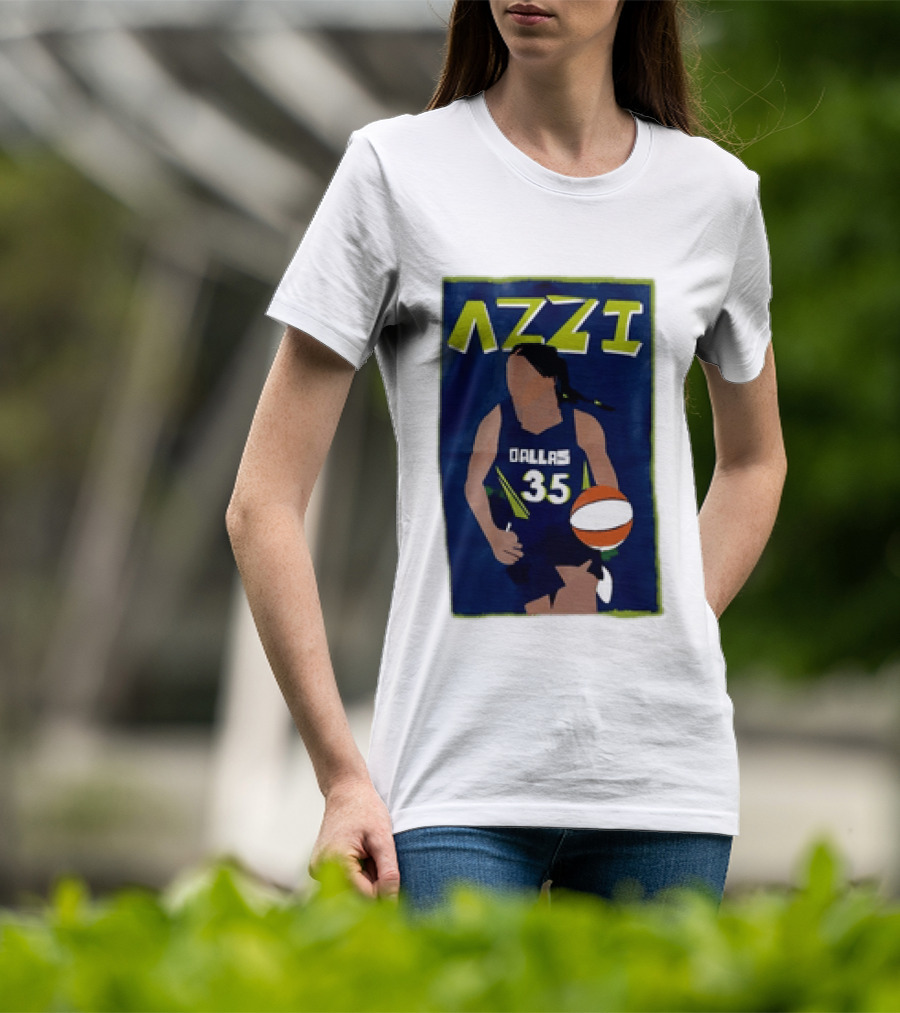 Azzi Fudd Dallas 35 Basketball WNBA 2026 Play Draft T-Shirt