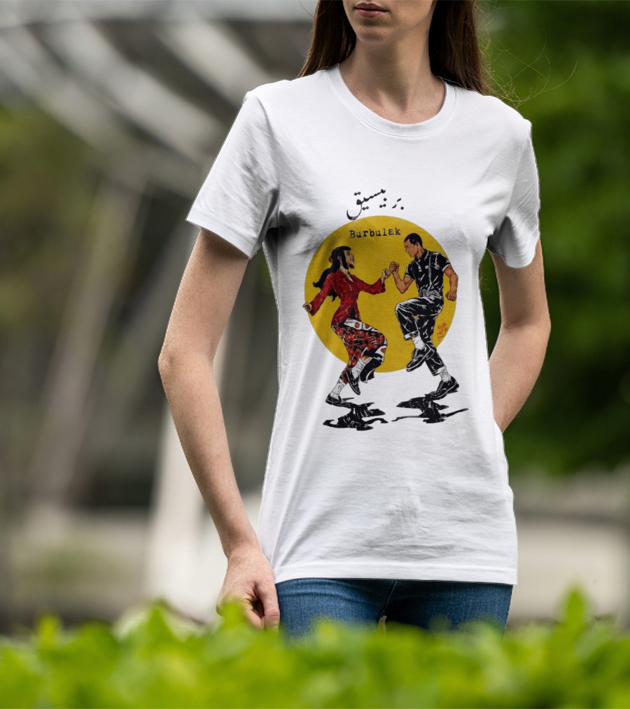 Berbisik Bayangan Burbulek Dancing Couple T-Shirt