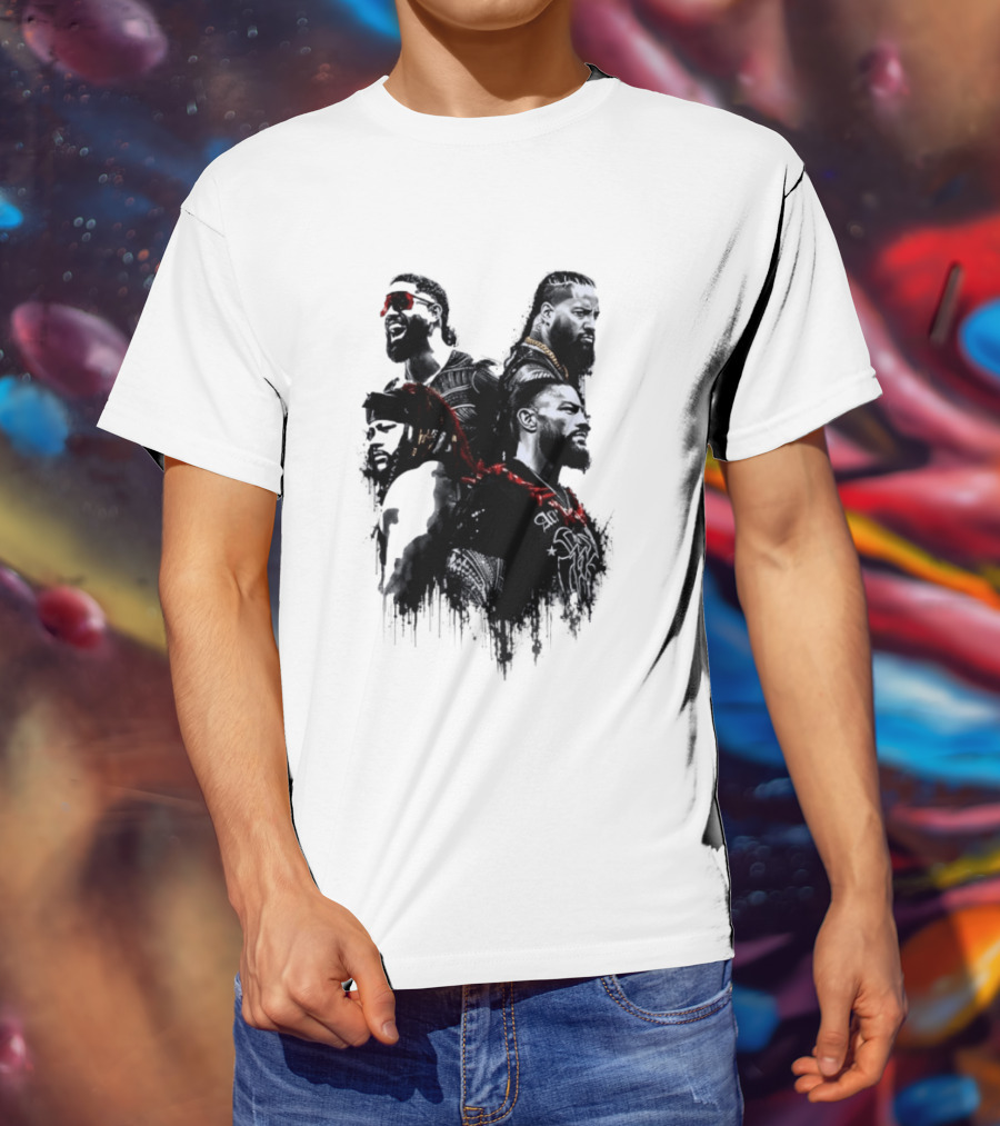 Bloodline Legacy Tribal Chief Wrestling Icons Collection T-Shirt