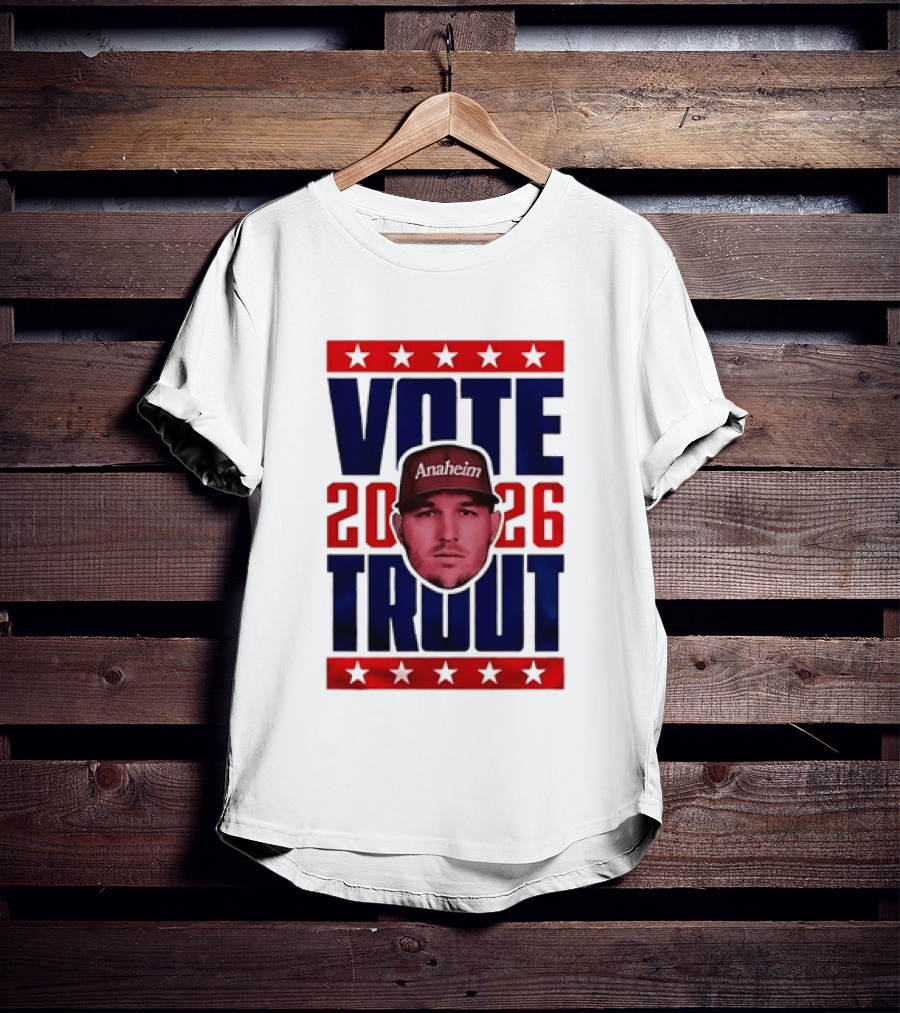 Vote Mike Trout Los Angeles Angels 2026 T-Shirt