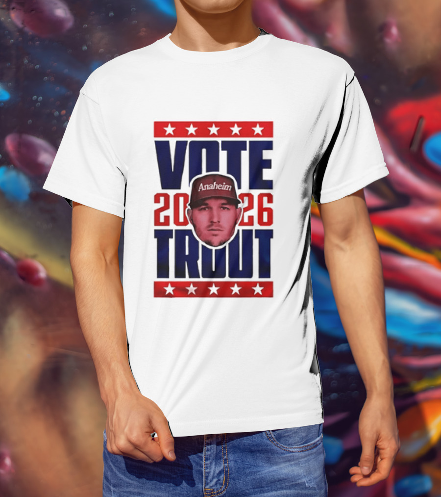 Vote Mike Trout Los Angeles Angels 2026 T-Shirt