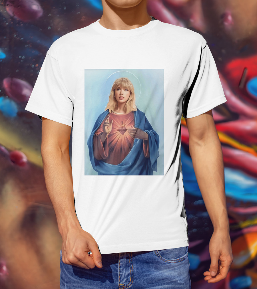 Taylor Sacred Heart Jesus Christ Pop Culture T-Shirt
