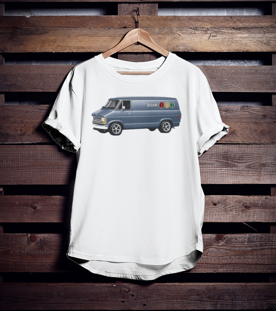 Blink 182 The Rock Show Van 2026 Retro Tour T-Shirt