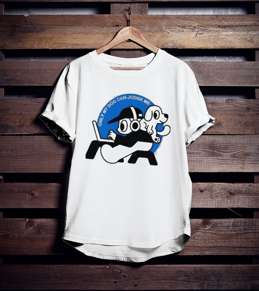 Only My Dog Can Judge Me Laptop User Headphones Gamer T-Shirt