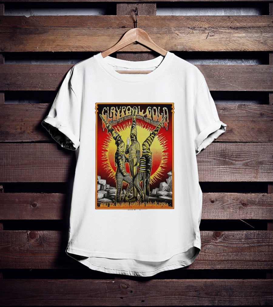 Primus Claypool Gold Tour 2026 Gallagher Square San Diego July 1 Psychedelic T-Shirt