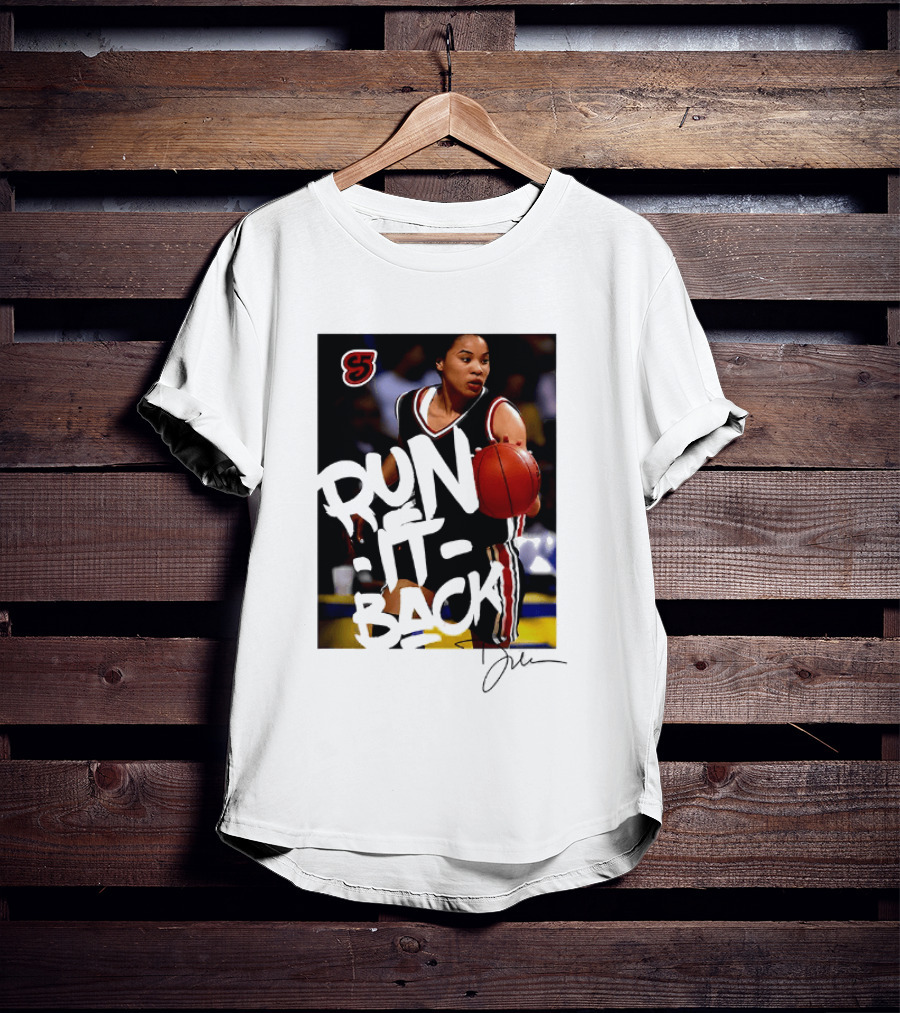 Run It Back Nykesha Sales Connecticut Huskies Basketball Player Action T-Shirt