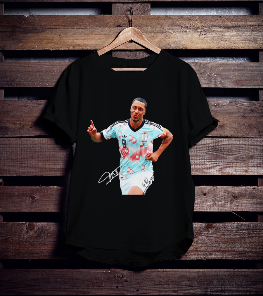 Youri Tielemans Belgium National Football Adidas Number 8 T-Shirt