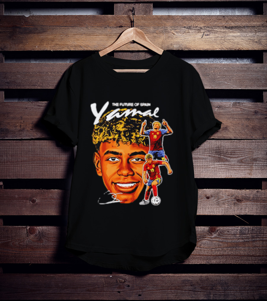 Lamine Yamal The Future Of Spain National Team Soccer Star T-Shirt