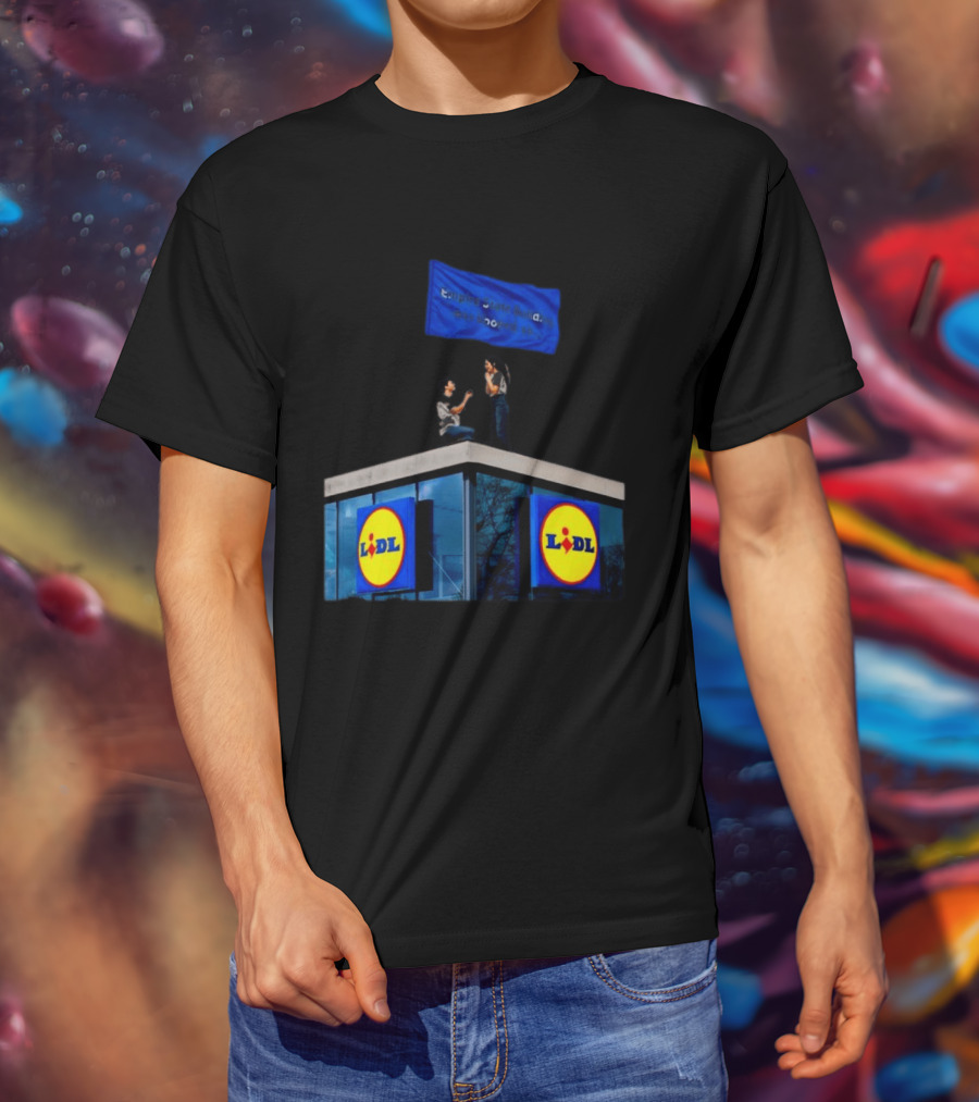 Lidl Empire State Building Was Booked Proposal T-Shirt