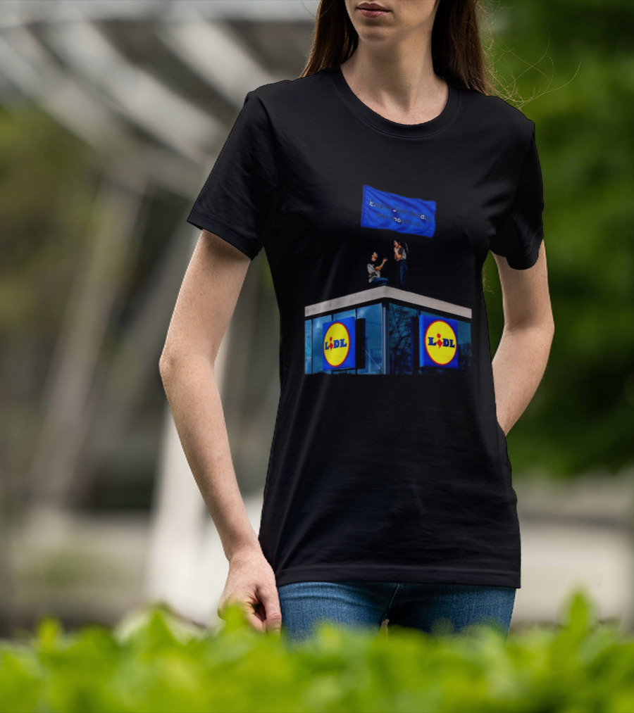 Lidl Empire State Building Was Booked Proposal T-Shirt