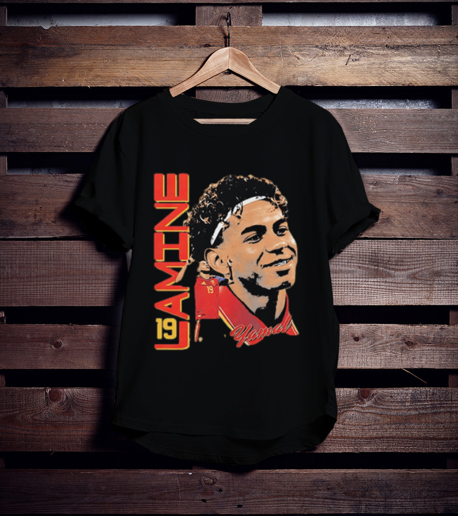 Lamine Yamal 19 Spain National Football Team T-Shirt