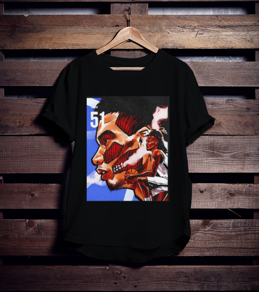 51 Wembanyama Anime San Antonio Spurs Alien T-Shirt