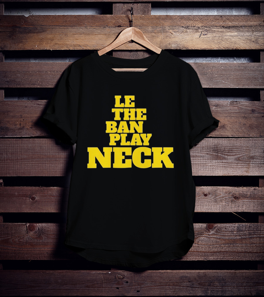 Tiger Nation Let The Band Play Neck LSU T-Shirt