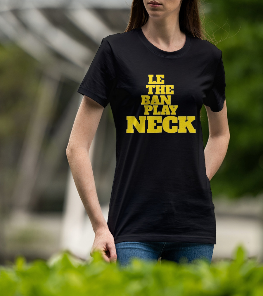 Tiger Nation Let The Band Play Neck LSU T-Shirt