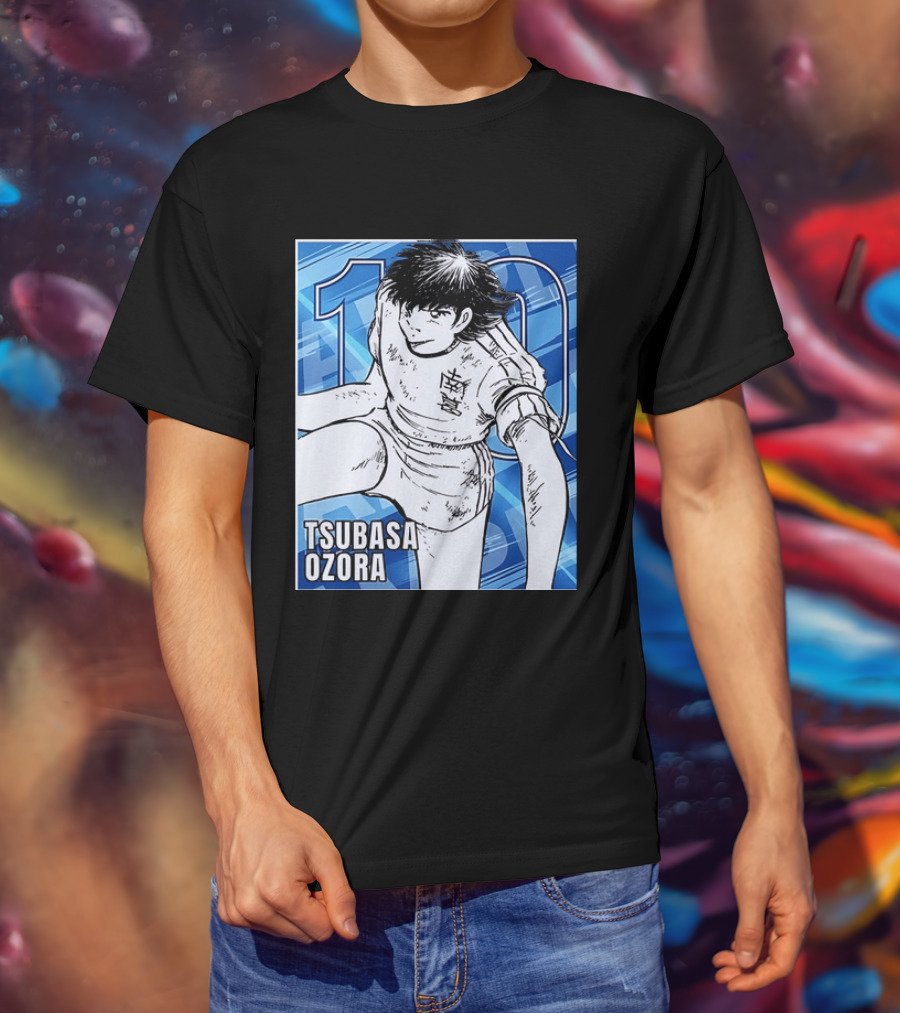 Tsubasa Ozora Nankatsu 10 Captain Tsubasa Anime Manga Series T-Shirt