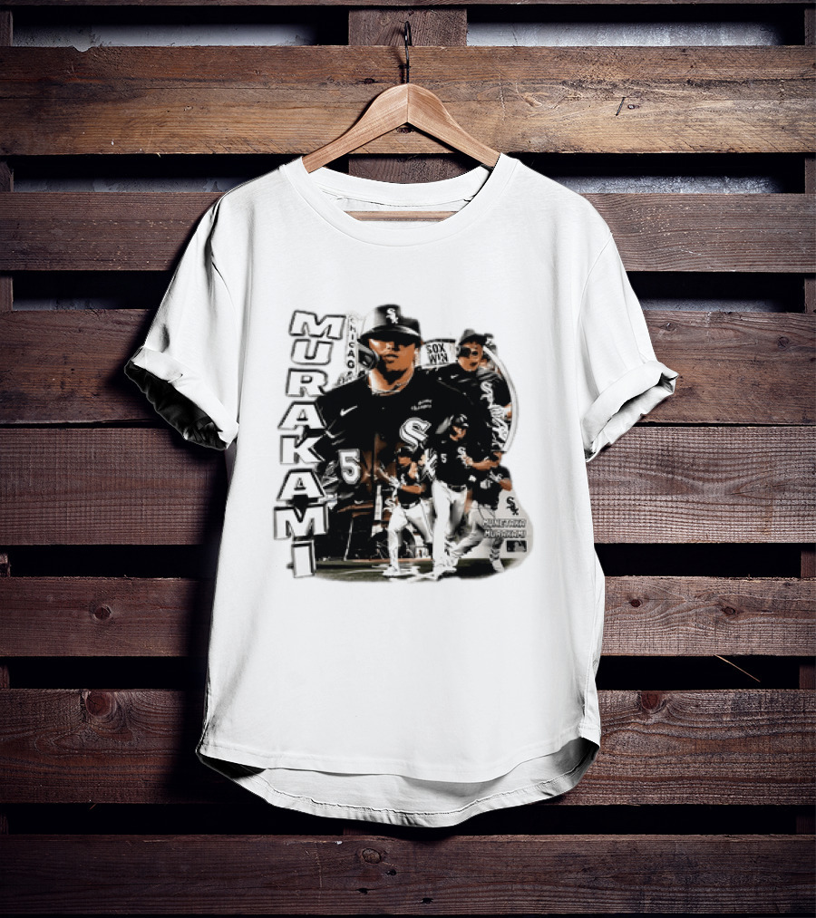 Munetaka Murakami Chicago White Sox Win Player Number 5 MLB T-Shirt