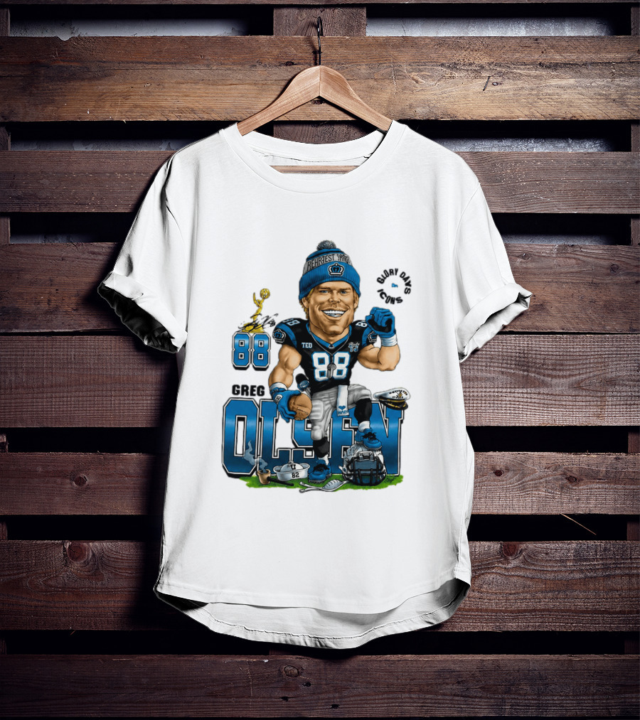 Greg Olsen Glory Days 88 Rehrest Sports T-Shirt