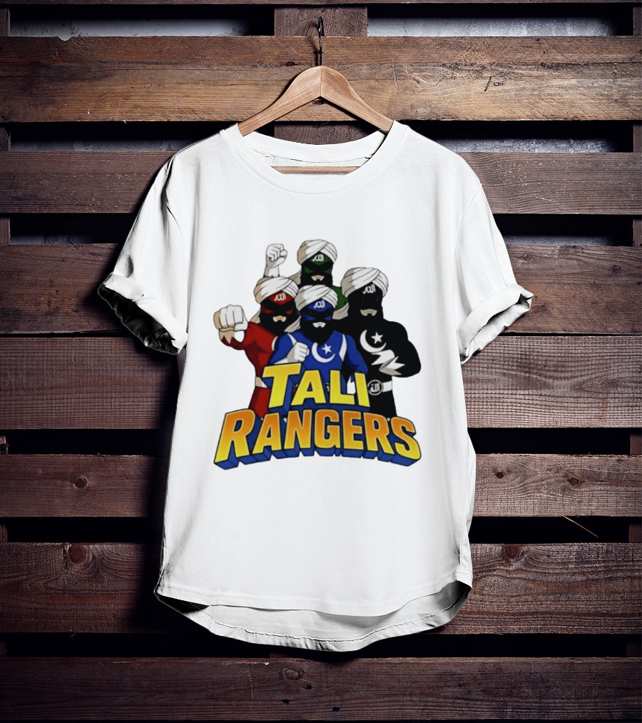Tali Rangers Turban Wearing Superhero Group T-Shirt