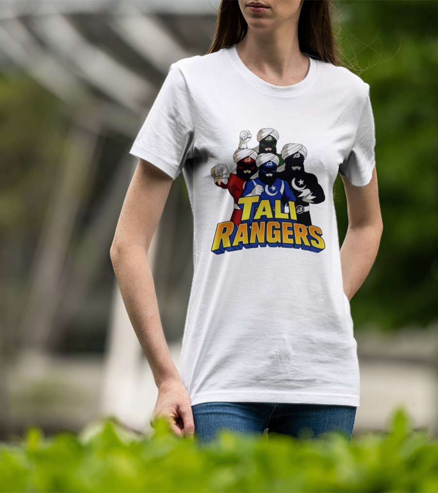 Tali Rangers Turban Wearing Superhero Group T-Shirt