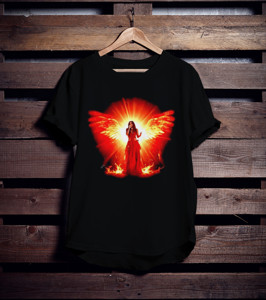 Kehlani 2026 Wings Of Fire Angelic Performance Fiery Aura T-Shirt