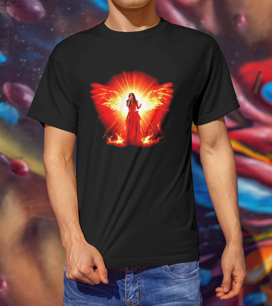 Kehlani 2026 Wings Of Fire Angelic Performance Fiery Aura T-Shirt
