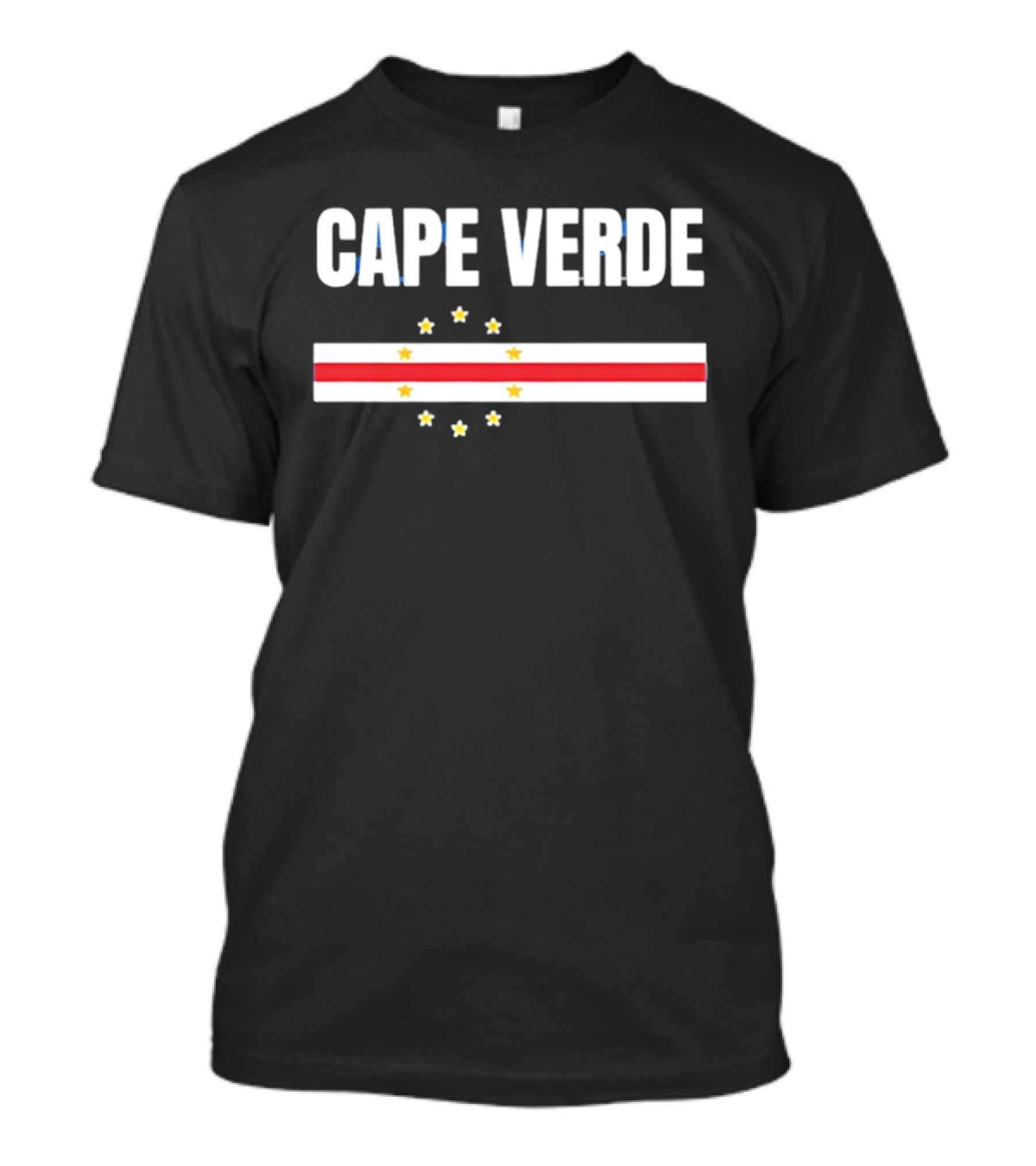 Cape Verde Flag Stars T-Shirt