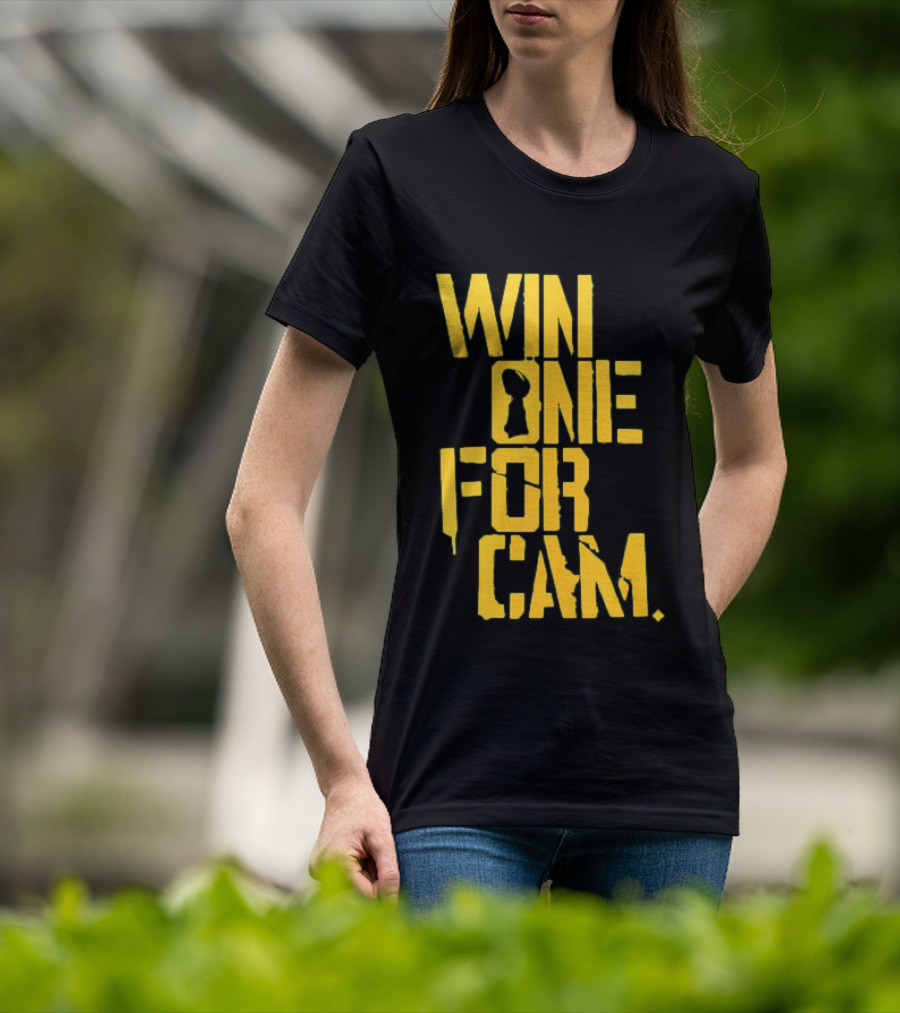 Pittsburgh Steelers Win One For Cam T-Shirt