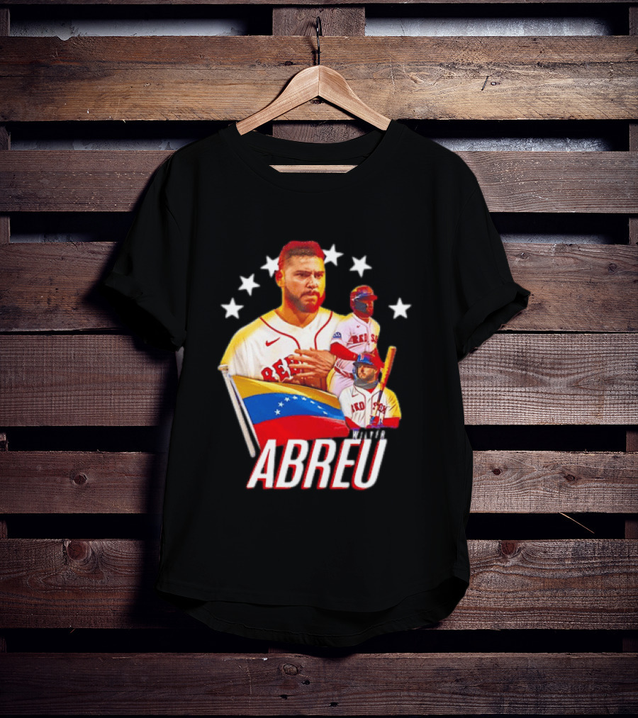 Wilyer Abreu Red Sox Venezuelan Baseball Star T-Shirt