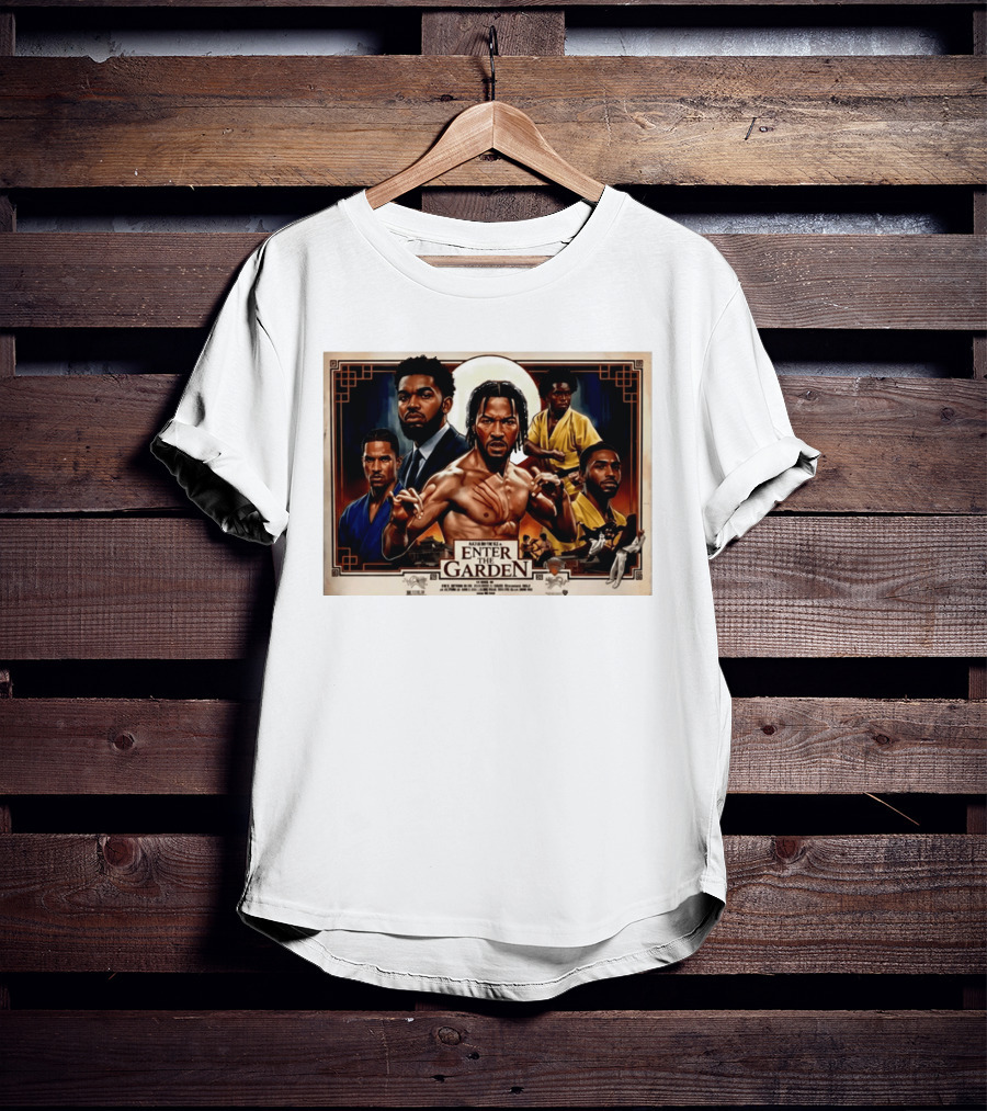 NY Knicks Enter The Garden Jalen Brunson Julius Randle Josh Hart Donte DiVincenzo T-Shirt