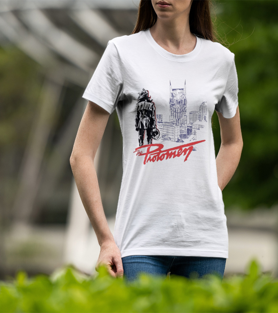 The Protomen Nashville Skyline Synthwave Rock Opera T-Shirt