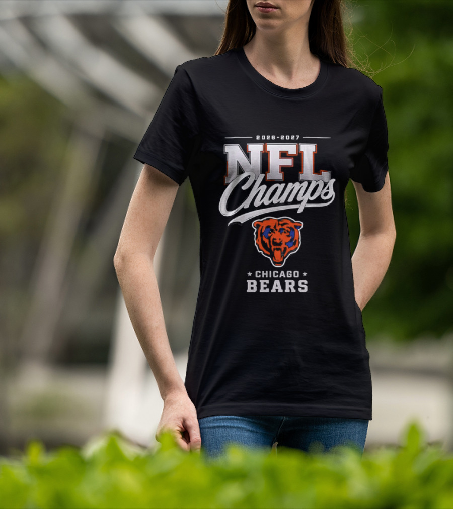 2026 2027 NFL Champs Chicago Bears T-Shirt