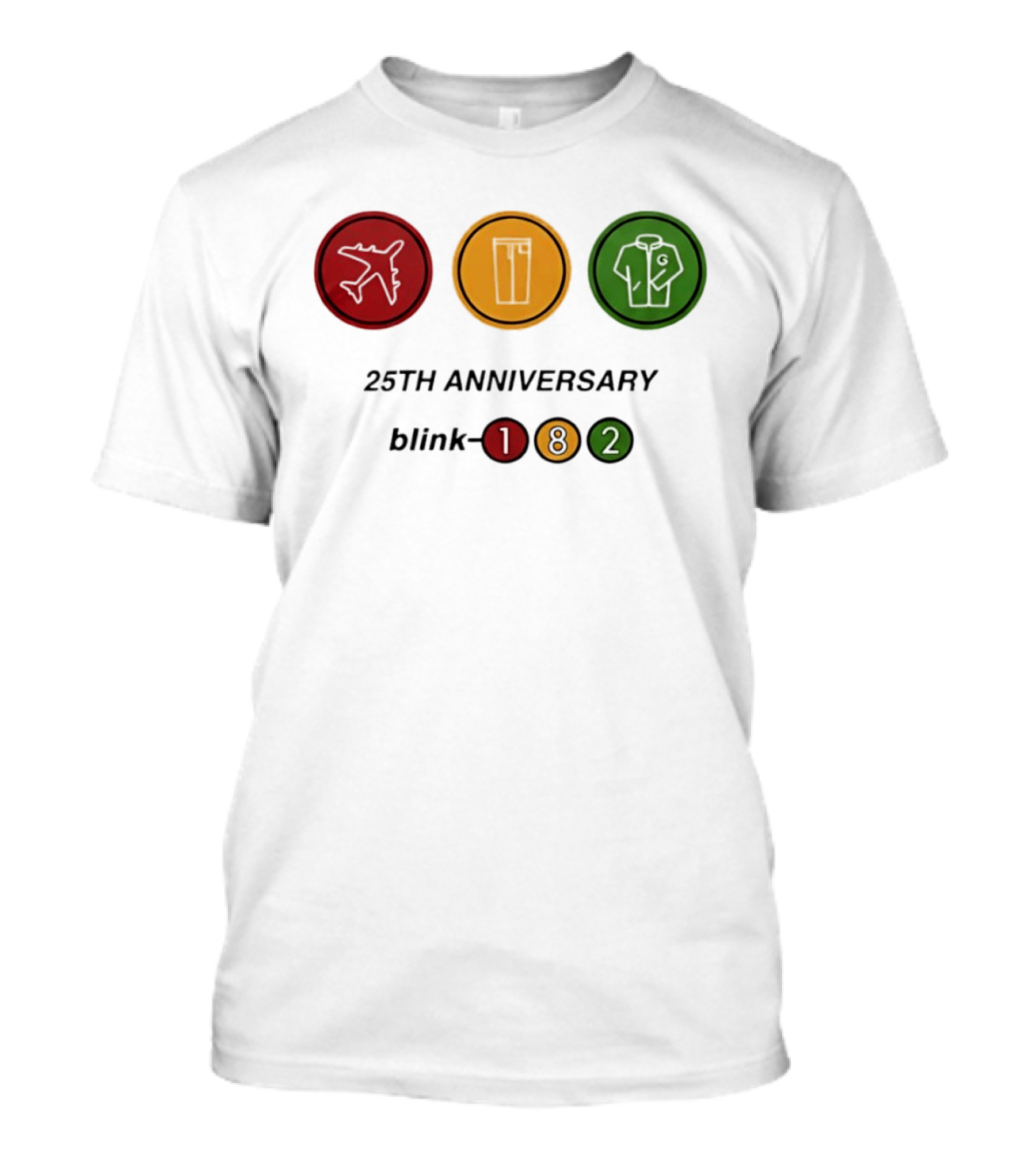 25th Anniversary Blink 182 Airplane Pants Jacket T-Shirt