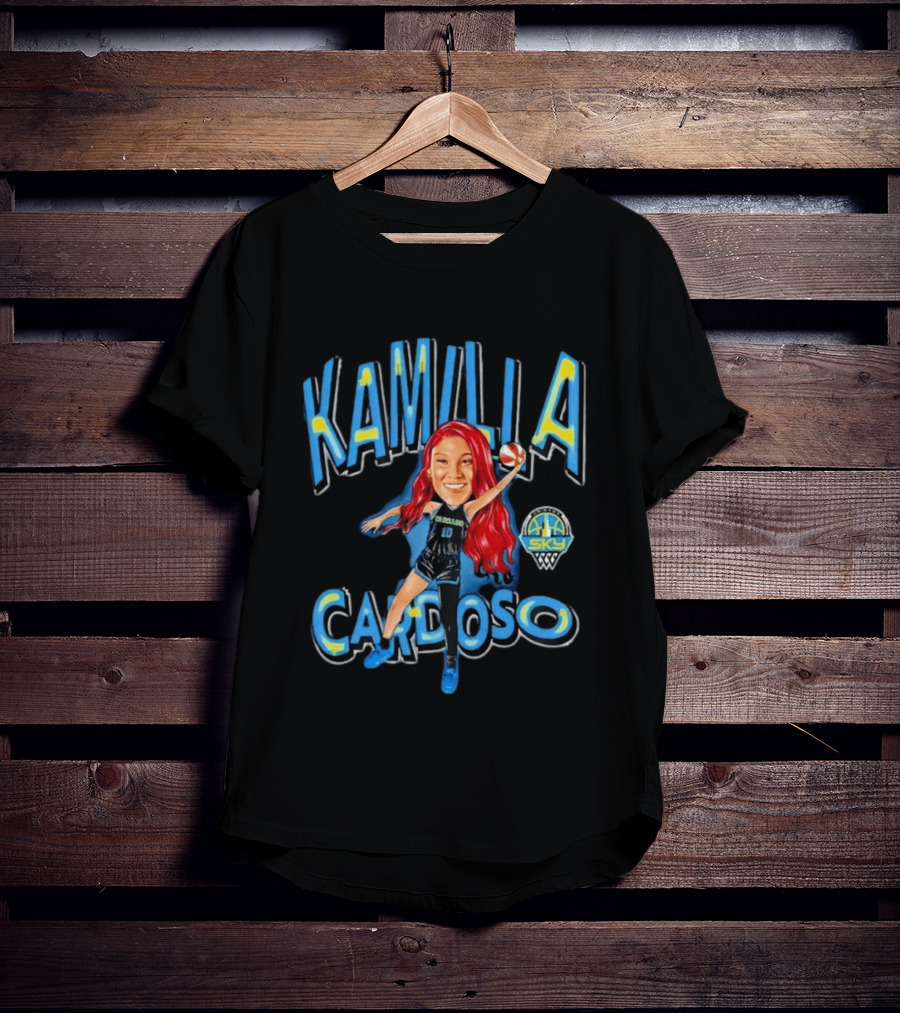 Kamilla Cardoso Chicago Sky Basketball T-Shirt