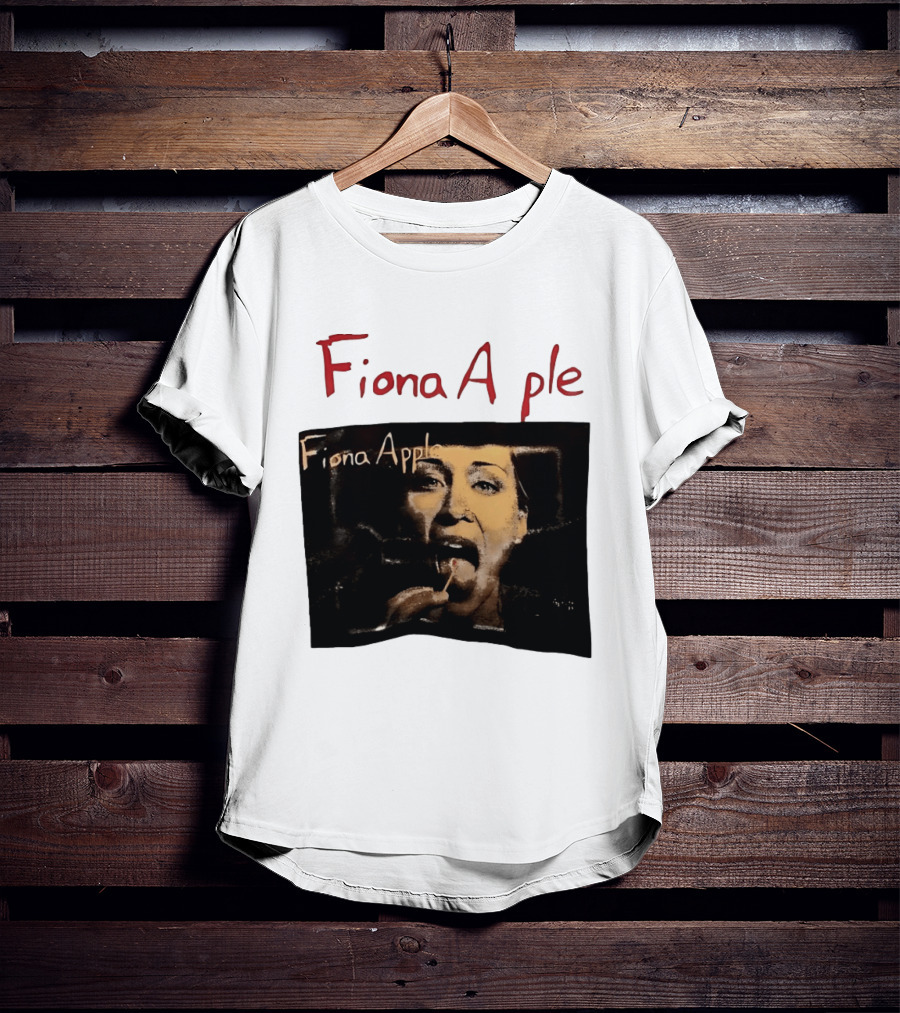 Fiona Apple Tour White Eating T-Shirt