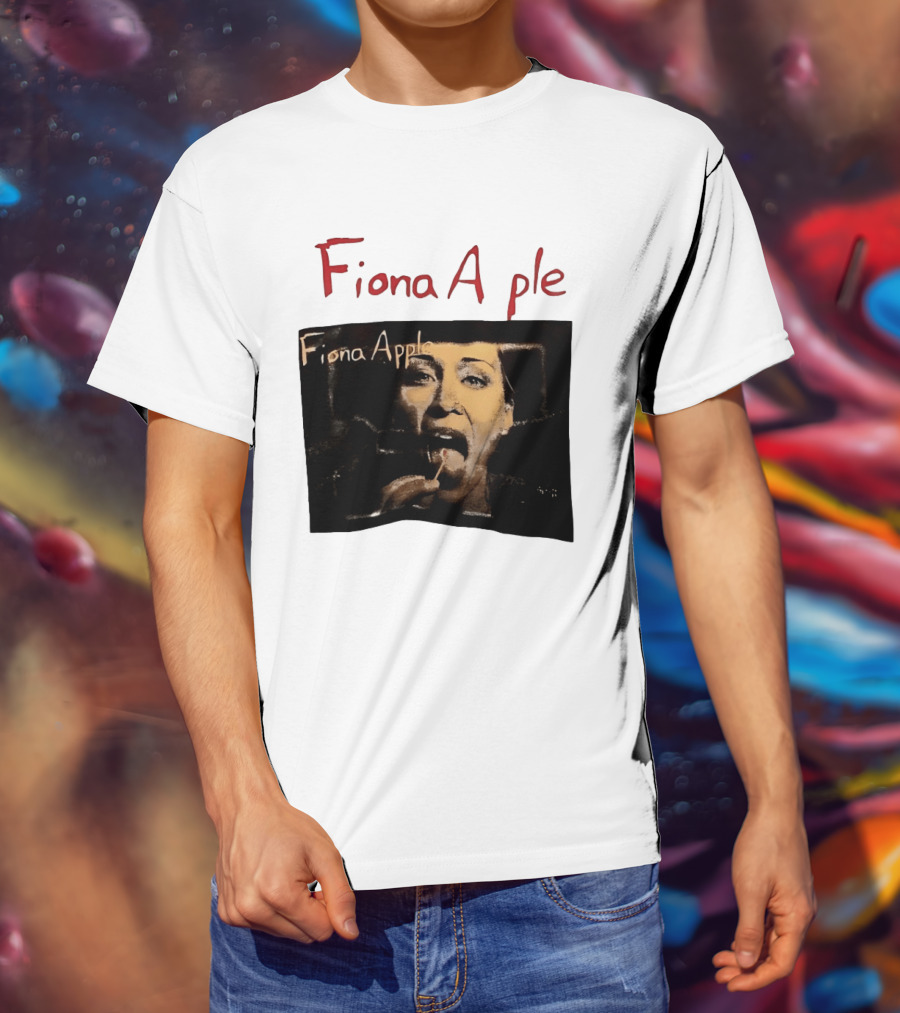 Fiona Apple Tour White Eating T-Shirt