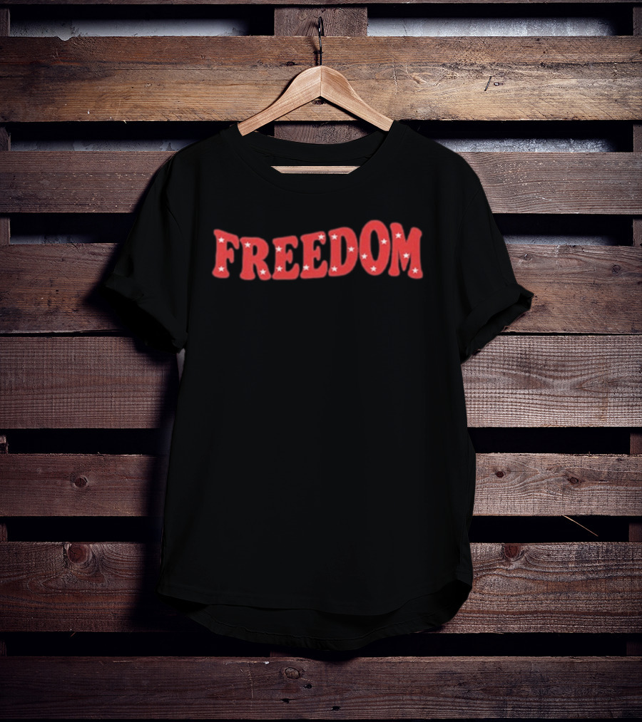 Freedom 4th Of July Stars Couples T-Shirt