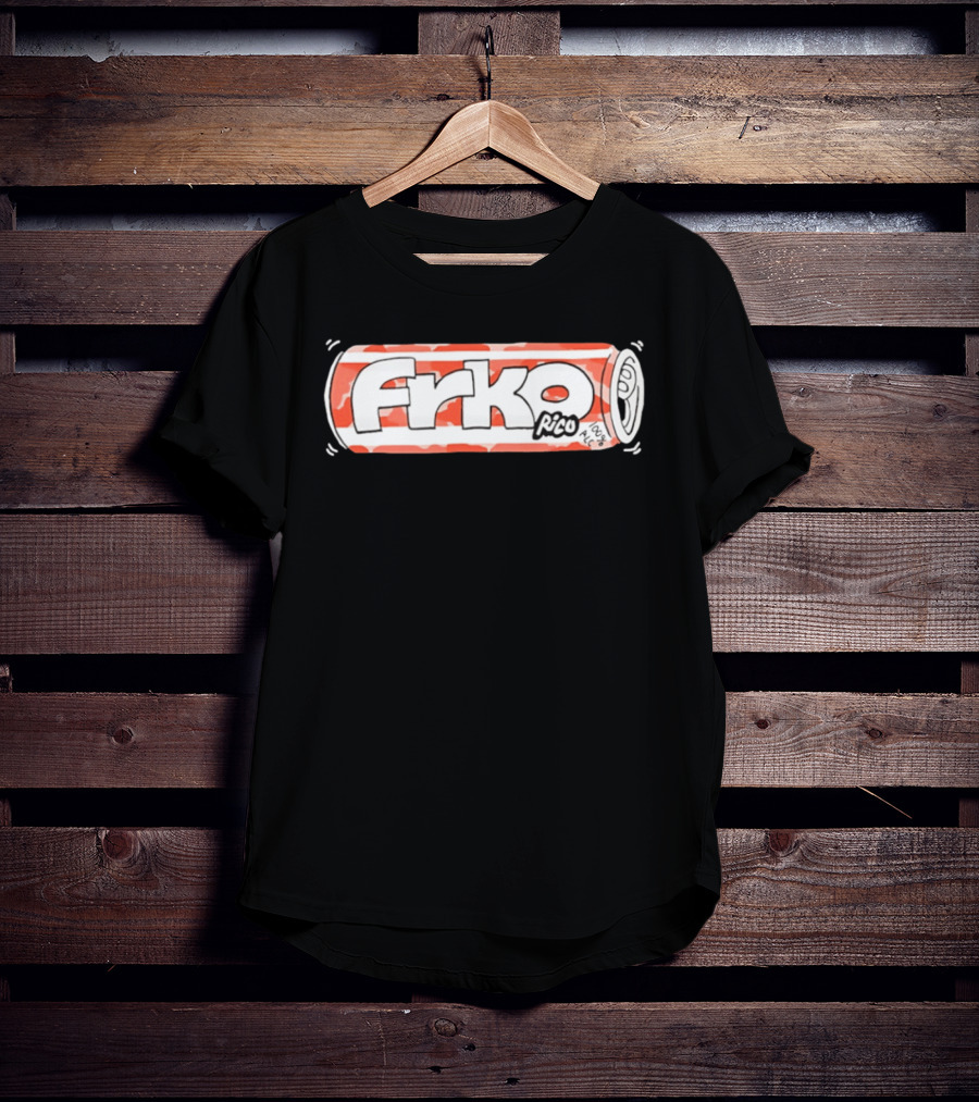 Frko Rico 100% PLC Soda Can Beverage Drink T-Shirt