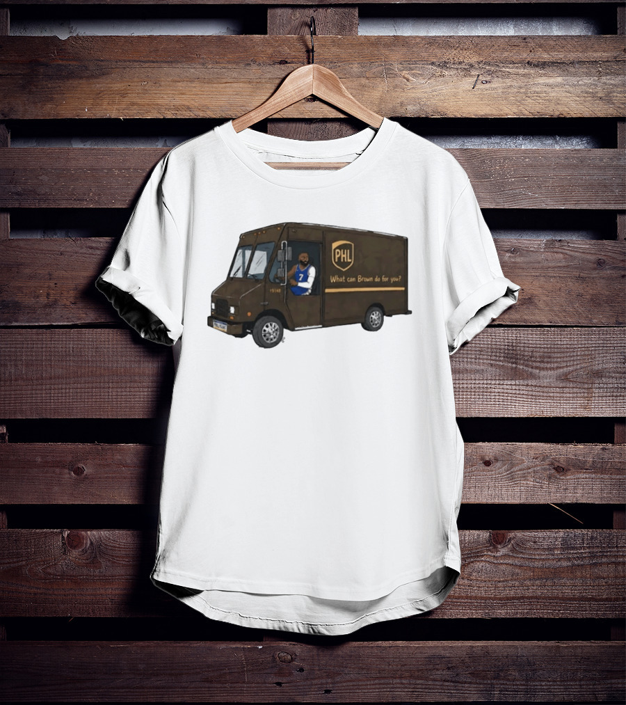 James Harden Philadelphia 76ers PHL Truck What Can Brown Do For You T-Shirt