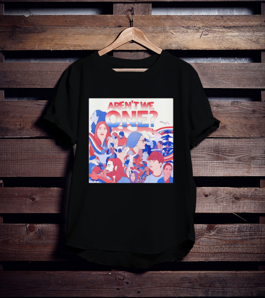 Aren't We One Colorful Community Unity Celebration T-Shirt