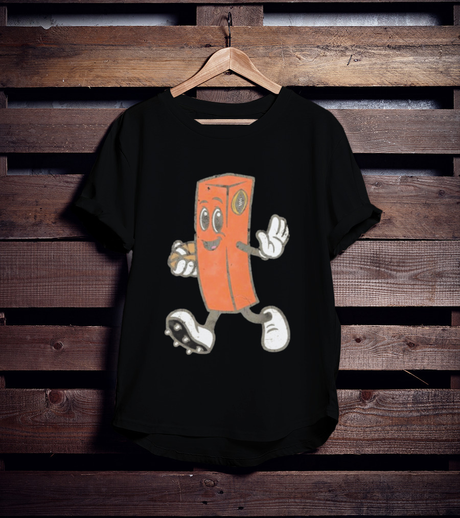 Cleveland Browns Chomps Mascot Football Player T-Shirt