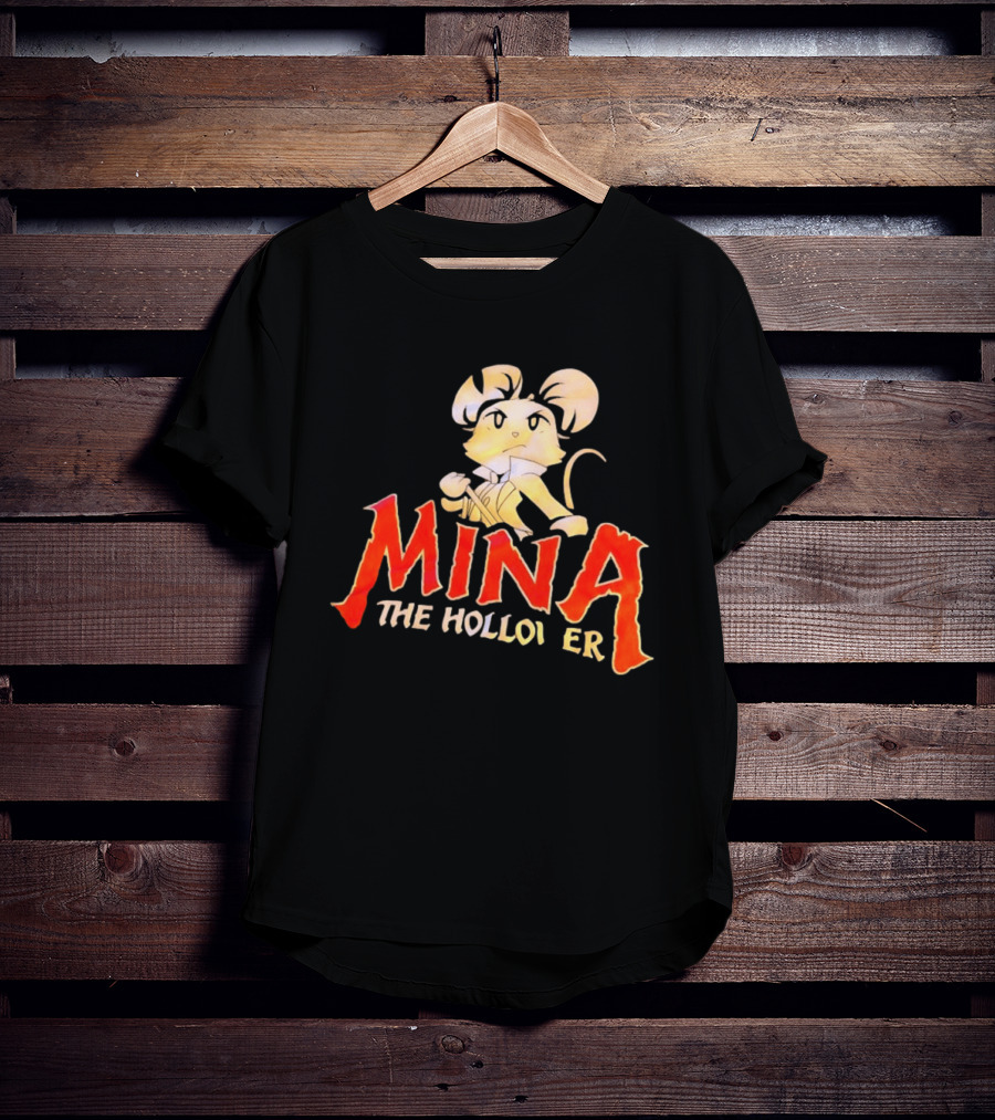 Mina The Hollower Vintage Illustration With Character Image T-Shirt