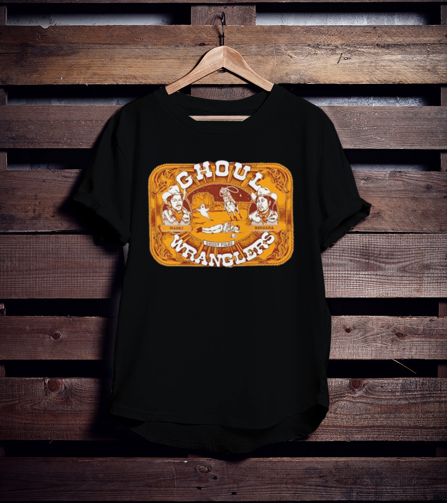 Ghoul Wranglers Ghost Files Ryan Bergara Shane Madej Cowboy T-Shirt