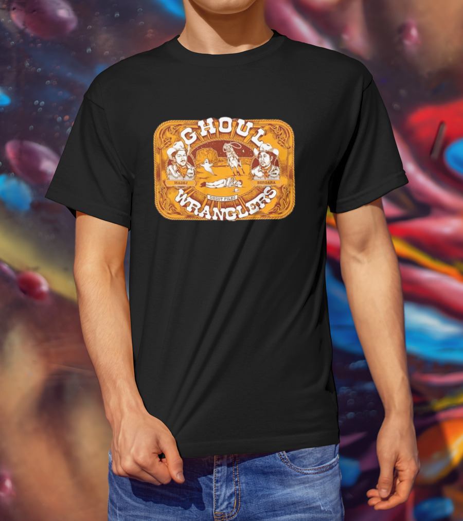 Ghoul Wranglers Ghost Files Ryan Bergara Shane Madej Cowboy T-Shirt