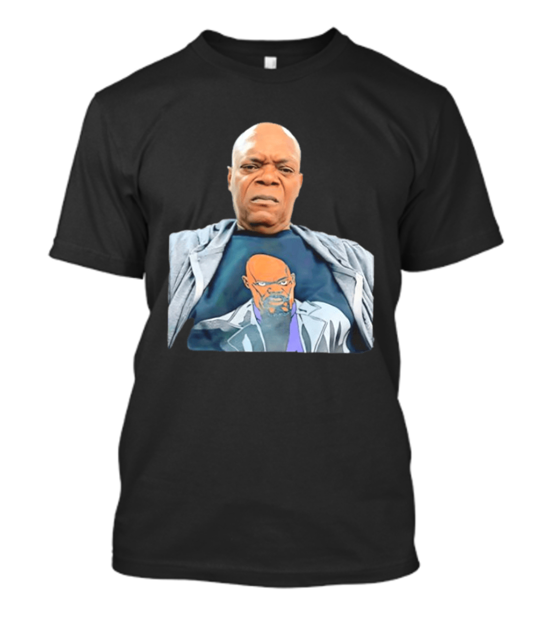 Samuel L Jackson Nick Fury Marvel Cinematic Universe Marvel Studios T-Shirt