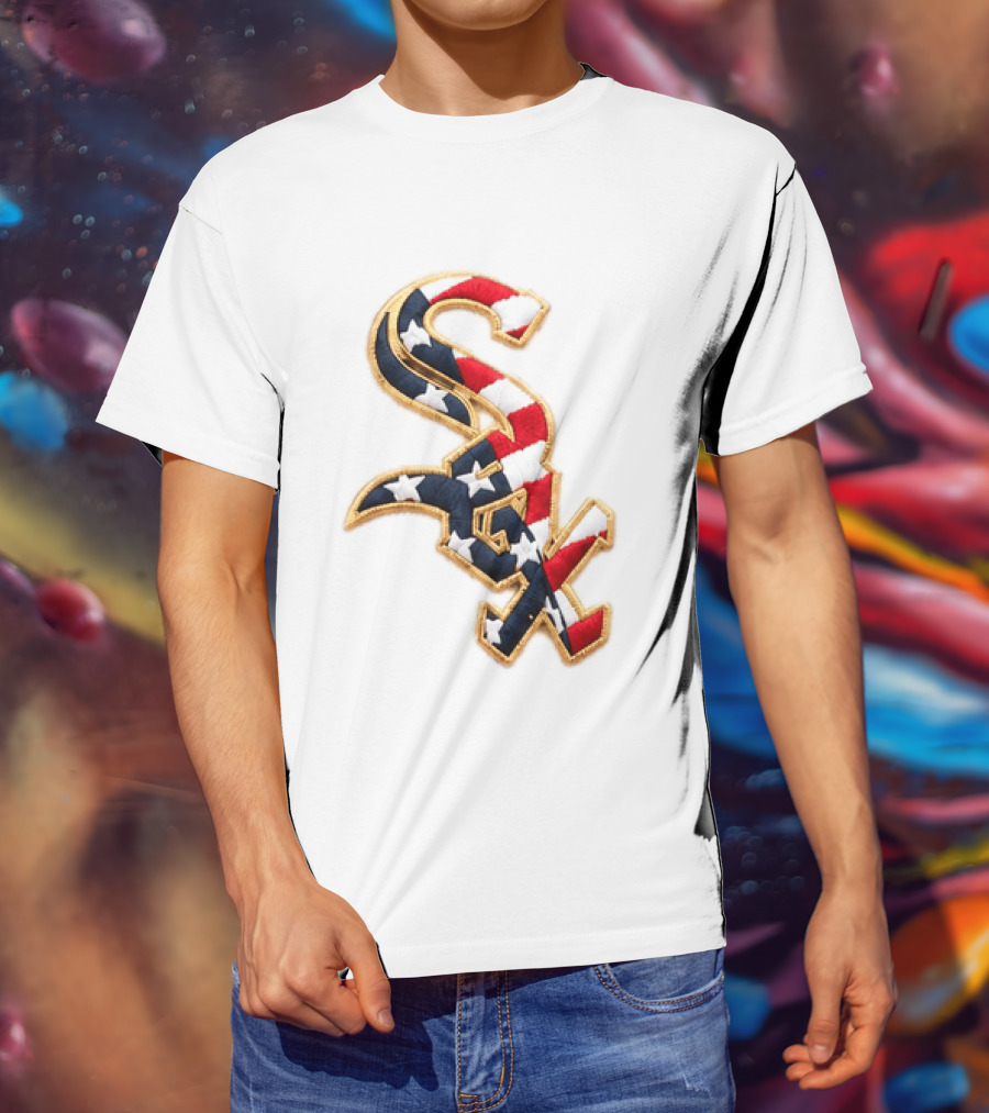 2026 White Sox Patriotic Stars Stripes 4th Of July T-Shirt
