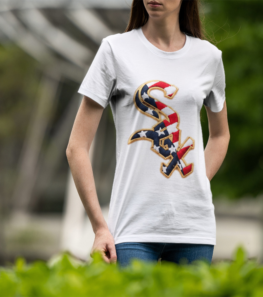 2026 White Sox Patriotic Stars Stripes 4th Of July T-Shirt