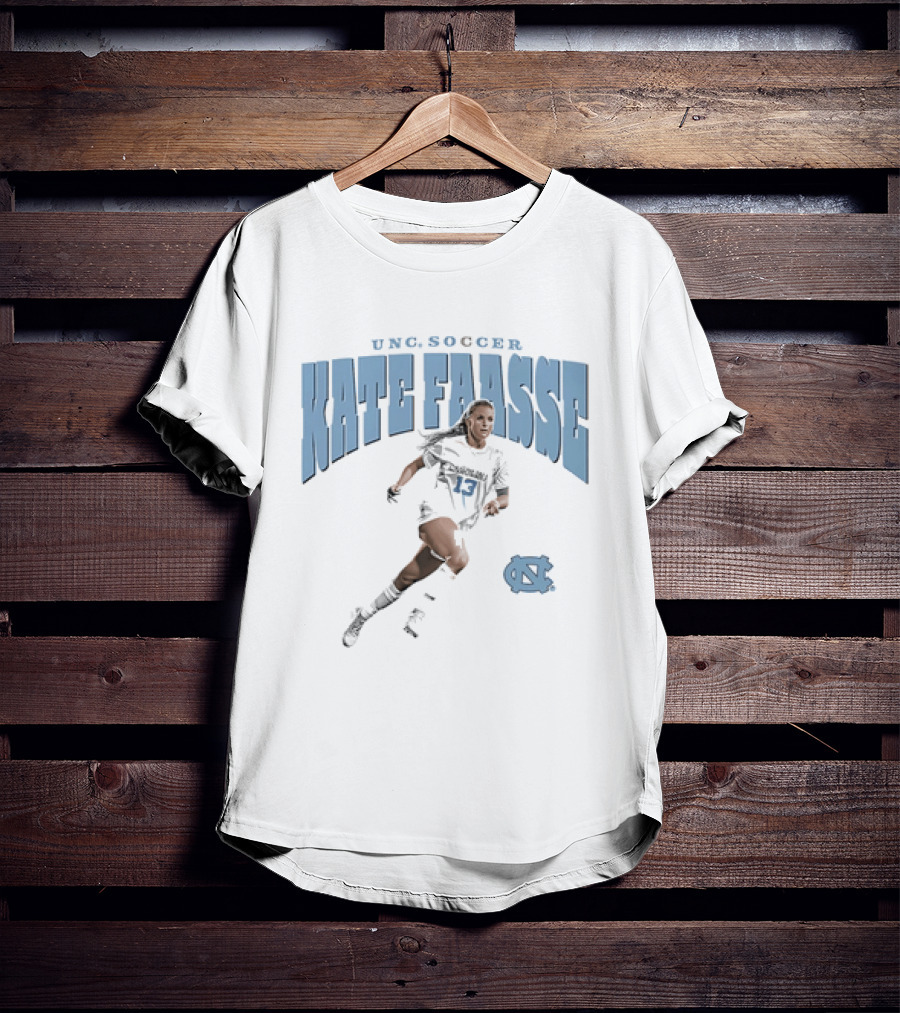 UNC Soccer Kate Faasse North Carolina Tar Heels T-Shirt