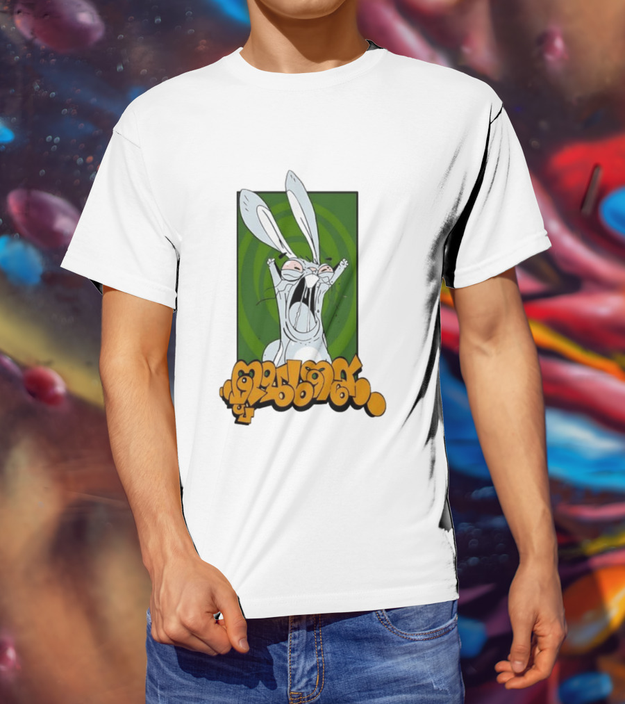 Rabid Rabbit Bugs Bunny Cartoon T-Shirt