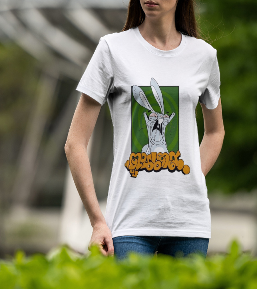 Rabid Rabbit Bugs Bunny Cartoon T-Shirt