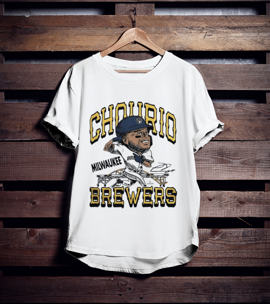 Jackson Chourio Milwaukee Brewers Baseball Player T-Shirt